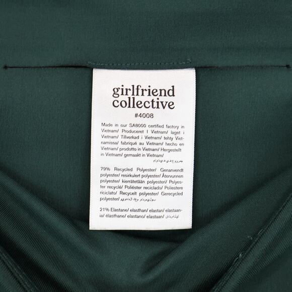 Girlfriend Collective Compressive High Rise Legging Moss Green Size XS - Picture 5 of 6